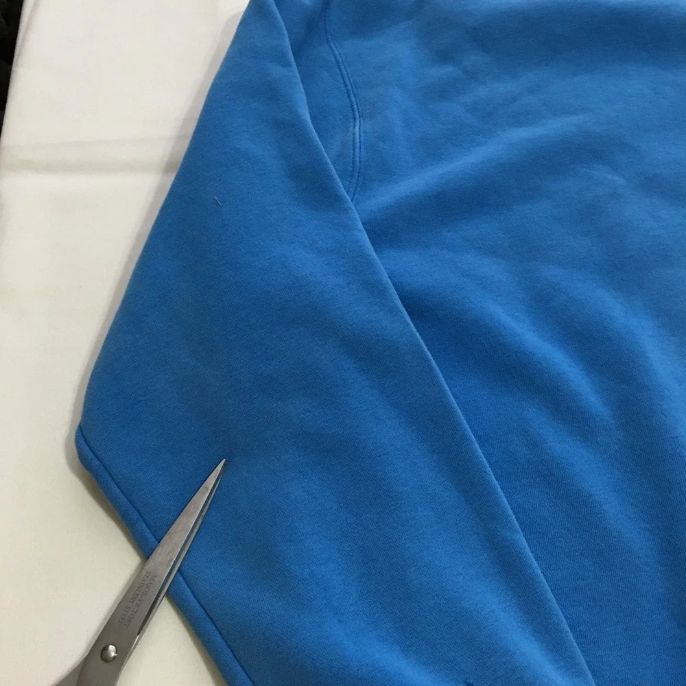 Nike Sportswear Club Fleece Men's Crew Sweatshirt Small Blue